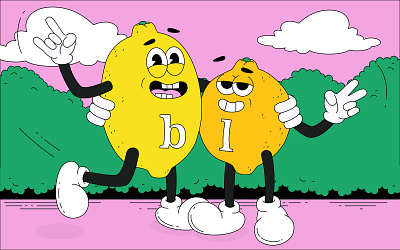 Bit Lemon - crypto casino art character character design crypto degen fintech fun graphic design illustration meme memes vector web3