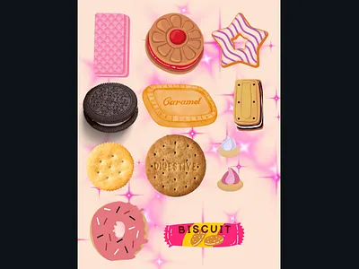 Biscuits... app design graphic design illustration ui ux