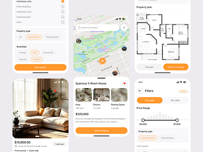 Real Estate Mobile App (Filter screen) apartment app design application application design dribbble eal estate agency filter filter page filter ui home map mobile mobile app mobile app design propertyapp real estate real estate mobile app real property ui