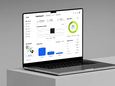 Profit dashboard UI
