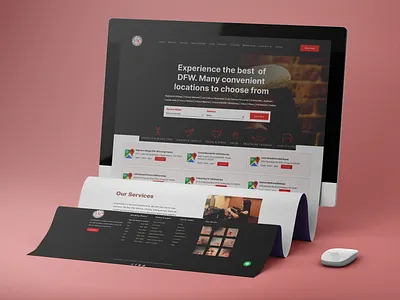 Cool Heads – Modern Salon Website UI/UX Design ebsite builder landing page modern saas landing page salone uiux user experience user interface website concept website design website uiux designs