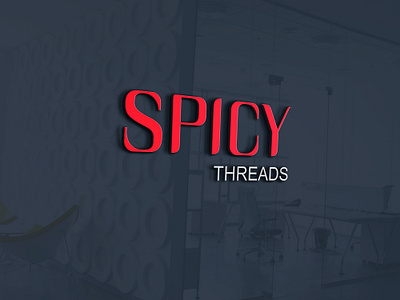 SPICY THREADS LOGO amazon branding business business logo clothingbrand creative design design digital marketing graphic design illustration logo logo brand logo design logo desinger logo ideas logo process logos online professional professional logo