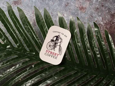Coffee To-Go Waterproof Vinyl Sticker vinyl sticker