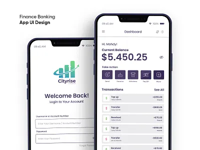 Finance Banking App UI Design | User Interface Design app ui banking app banking dashboard ui crypto app design dashboard figma finance app finance app ui design finance app ux design fintech app ui fintech app ux investment app design mobile app mobile banking mobile banking app design personal finance app design ui ui design uiux user interface