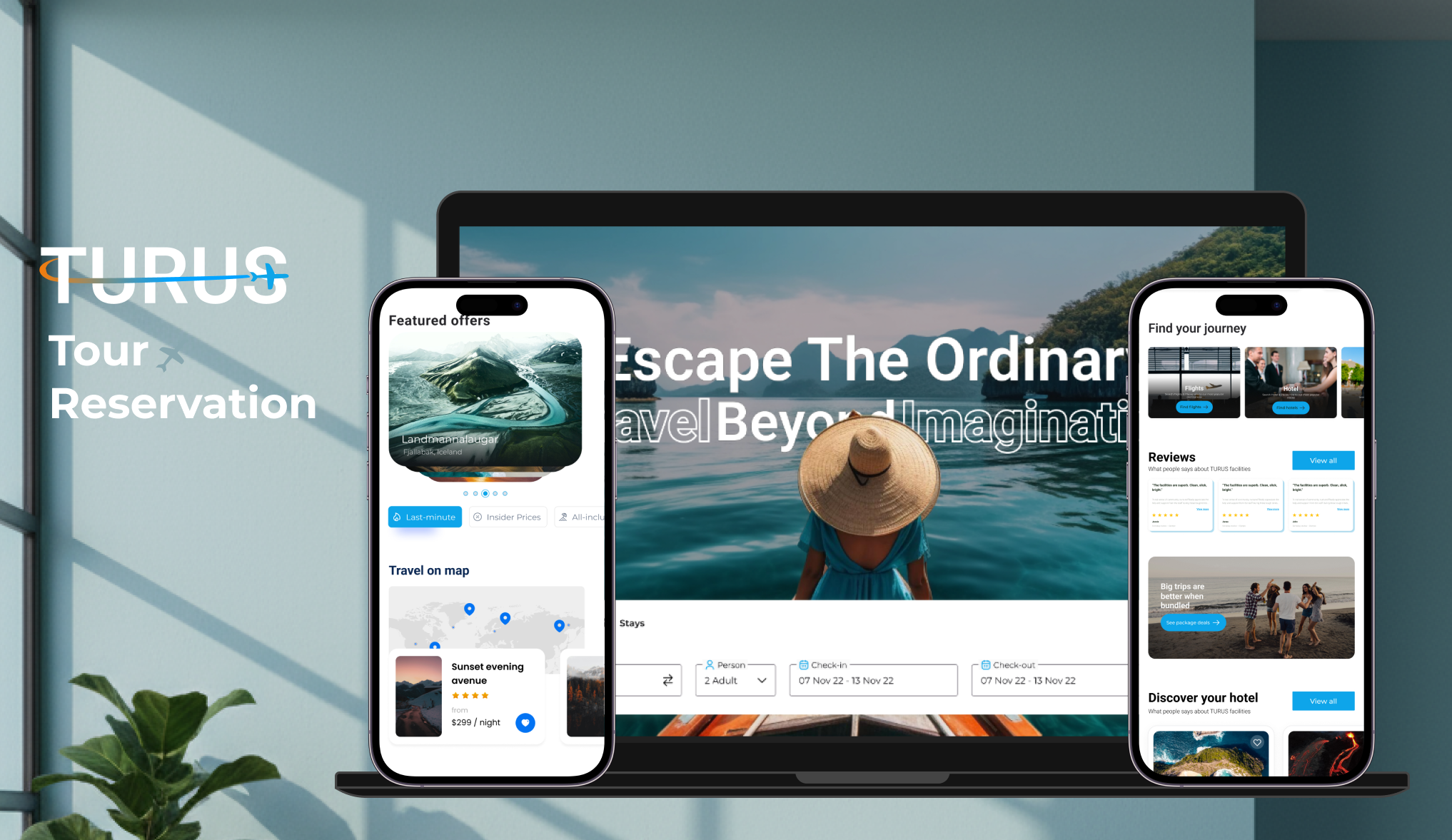 TOUR Reservation | Booking process booking flight graphic design hotel landing mobile panel product designer reservation responsive tour tour reservation ui uiux ux website