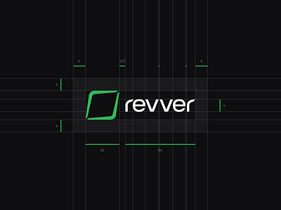 Revver — Logotype in Branding Application animation brand identity branding celerart design digital identity graphic design illustration logo logotype motion graphics saas ui ux vector visual identity web design