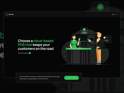 Revver — Interactive Website UX/UI Design (Part 1) animation branding celerart design graphic design illustration interactive design logo motion graphics motiongraphics product design saas website software ui ux vector web design website redesign