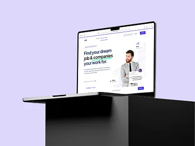 Job Finder Website agency website design hiretalent hiring job application job find job finder job finder agency job finder website job listing job portal job search job searching job searching website jobfinder landing page recruitment ui uiux ux