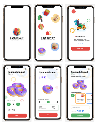 food app ui