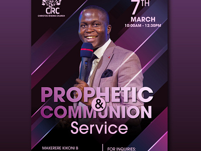 Church Event poster branding graphic design illustrator typography