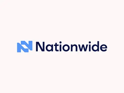 Nationwide logo brand identity branding identity logo logo design logo mark logotype minimalist modern logo n logo
