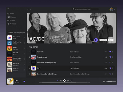 Music Player | Daily UI Challenge 009 009 app branding challenge daily ui daily009 dayli ui challenge design desktop desktop app figma music music app music player ui ux web design