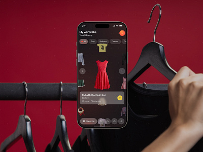 Curated - AI Wardobe E Commerce App ai ai clothing app ai outfit app ai wardrobe app aidesign appdesign clean e commerce app fashion app minimal minimaldesign mobileapp mobileui mobileux modern modernui outfit aoo uidesign uiux uxdesign