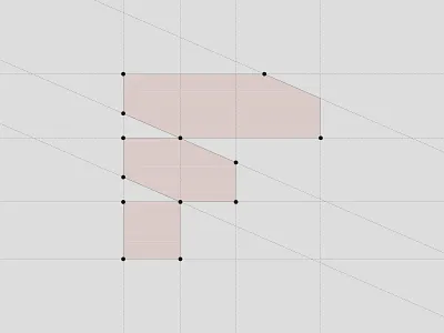 FormRev Logo Grid architecture brand branding construction design f letter form grid icon logo logodesign minimal