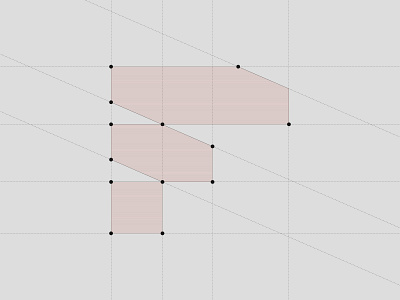 FormRev Logo Grid architecture brand branding construction design f letter form grid icon logo logodesign minimal