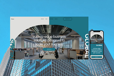 Corporate Website corporate graphic design minimal website design