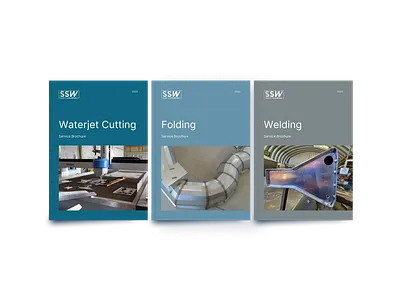 Engineering Firm Brochures branding brochure design minimal