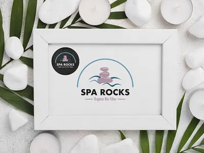 SPA ROCKS Logo Design branding design graphic design logo logodesign typography vector