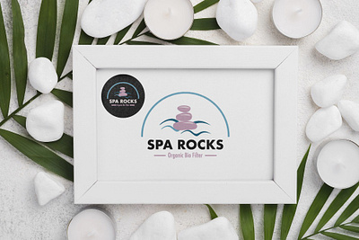 SPA ROCKS Logo Design branding design graphic design logo logodesign typography vector