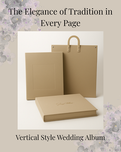 ✨ Vertical Style Traditional Wedding Albums ✨ album branding creativeweddingalbum design graphic design illustration photography rdimagination