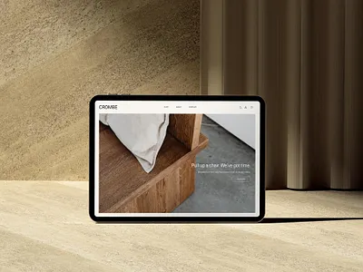 Furniture Store Website design furniture minimal website design