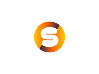 S for Spin Gradient Logo (Unused for Sale) branding business digital for sale unused buy lettermark marketing mihai dolganiuc design negative space rotate social media type web3