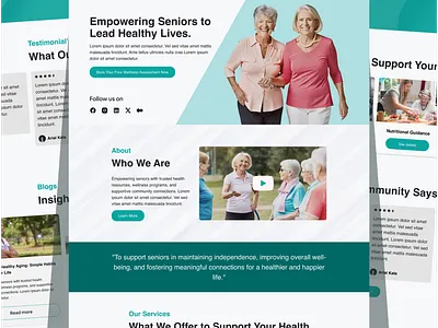 Coaching Brand Website | Elegant & Minimal Figma Design graphic design