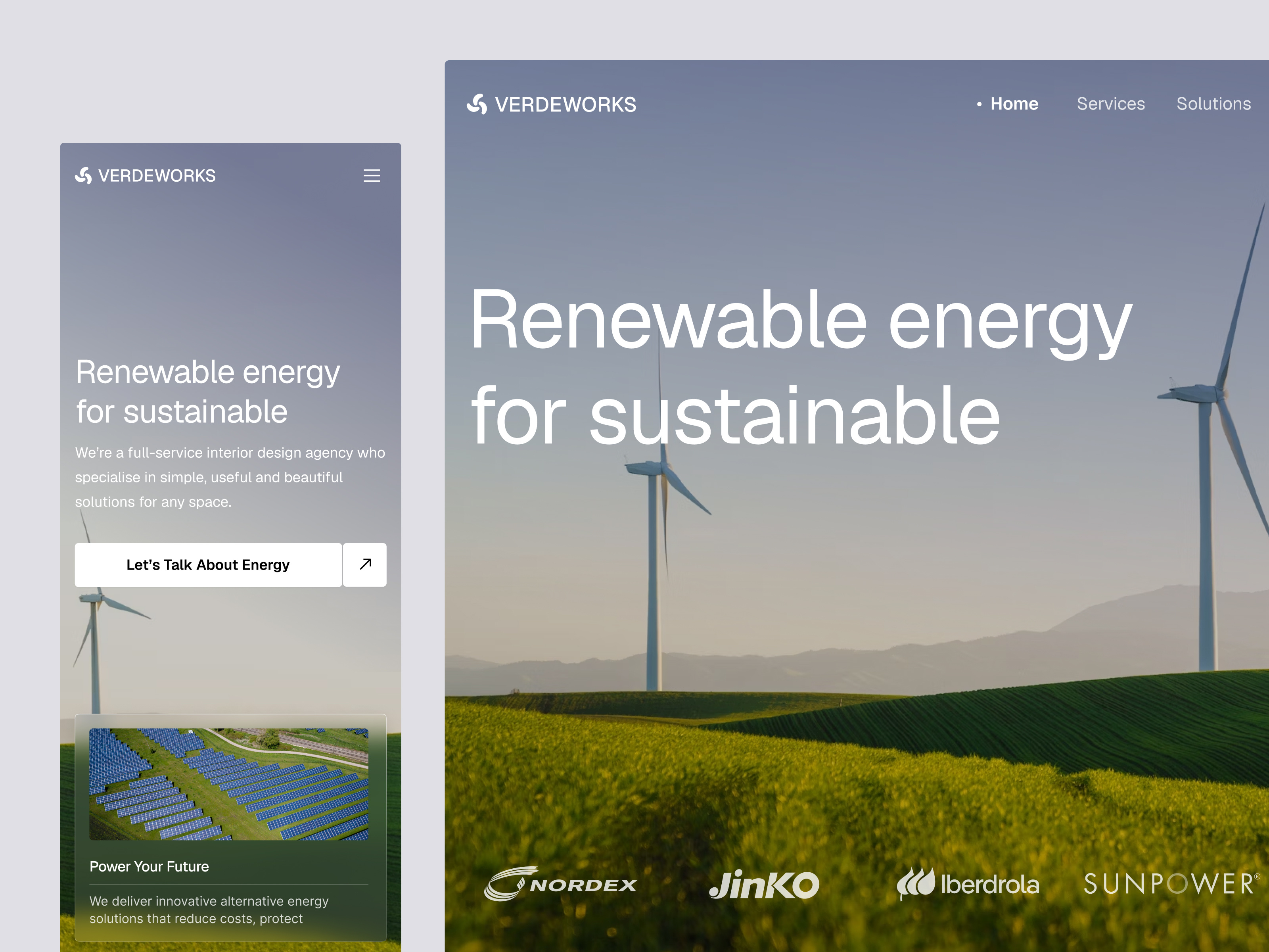 Example of Landing Page Design & Dev