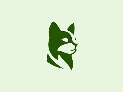 Cat Head animal logo branding cat cat head cat illustration cat logo cute emblem logo head illustration kitten logo kitty minimalis minimalist modern cat simple cat