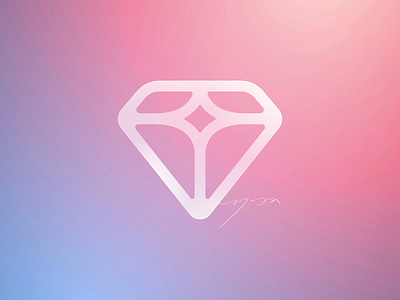 Diamond Logo brand branding crystal diamond elegant logo jewelry logo logo designer luxury logo rich simple logo
