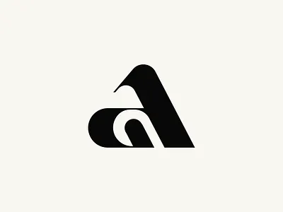 GA black ga icon letter logo logodesign monogram simple symbol