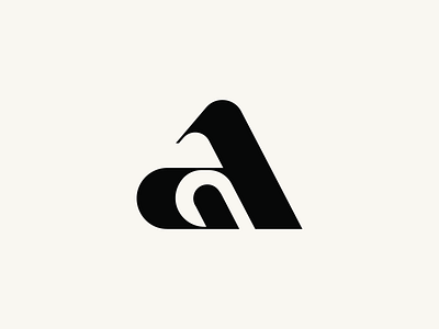 GA black ga icon letter logo logodesign monogram simple symbol