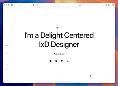 Choreography of transitions animation design landing motion transition ui web website