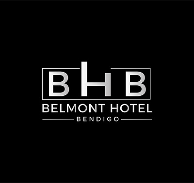 🏨 BHB – Belmont Hotel Bendigo | Luxury Monogram Logo Design blackandwhite brandidentity branding brandmark classy designinspiration elegant graphic design logo luxurylogo metallic minimalist modernlogo monogram otelbranding professional silverlogo typography vectorlogo