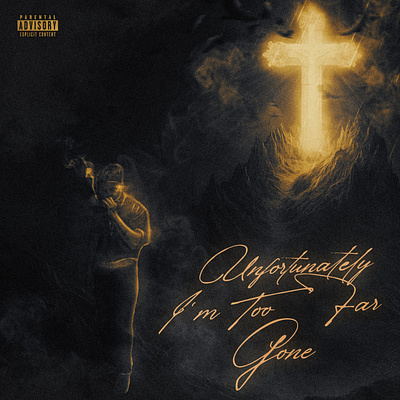 Album art design album art cover art dark design graphic design