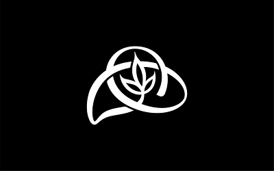 Mark for ReFreshly. croissant food line logo mark refresh
