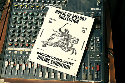 House of Melody - Magazine 04 Mockup app book brand branding cover designer editorial graphic design logo magazine mockup mockup flock mockups music photography presentation print realistic showcase template