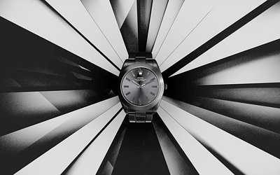 Rolex rolex datejust/justtime branding graphic design