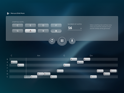Melody Generator ai chords melody melody generator music piano roll web app