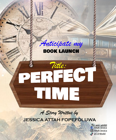 Perfect Time E book Design graphic design
