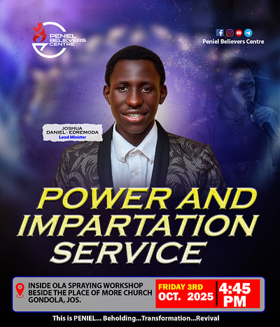 Eye Catchy Church flyer design design