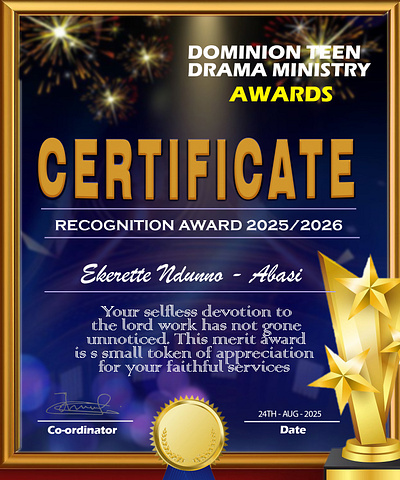 Certificate Design graphic design