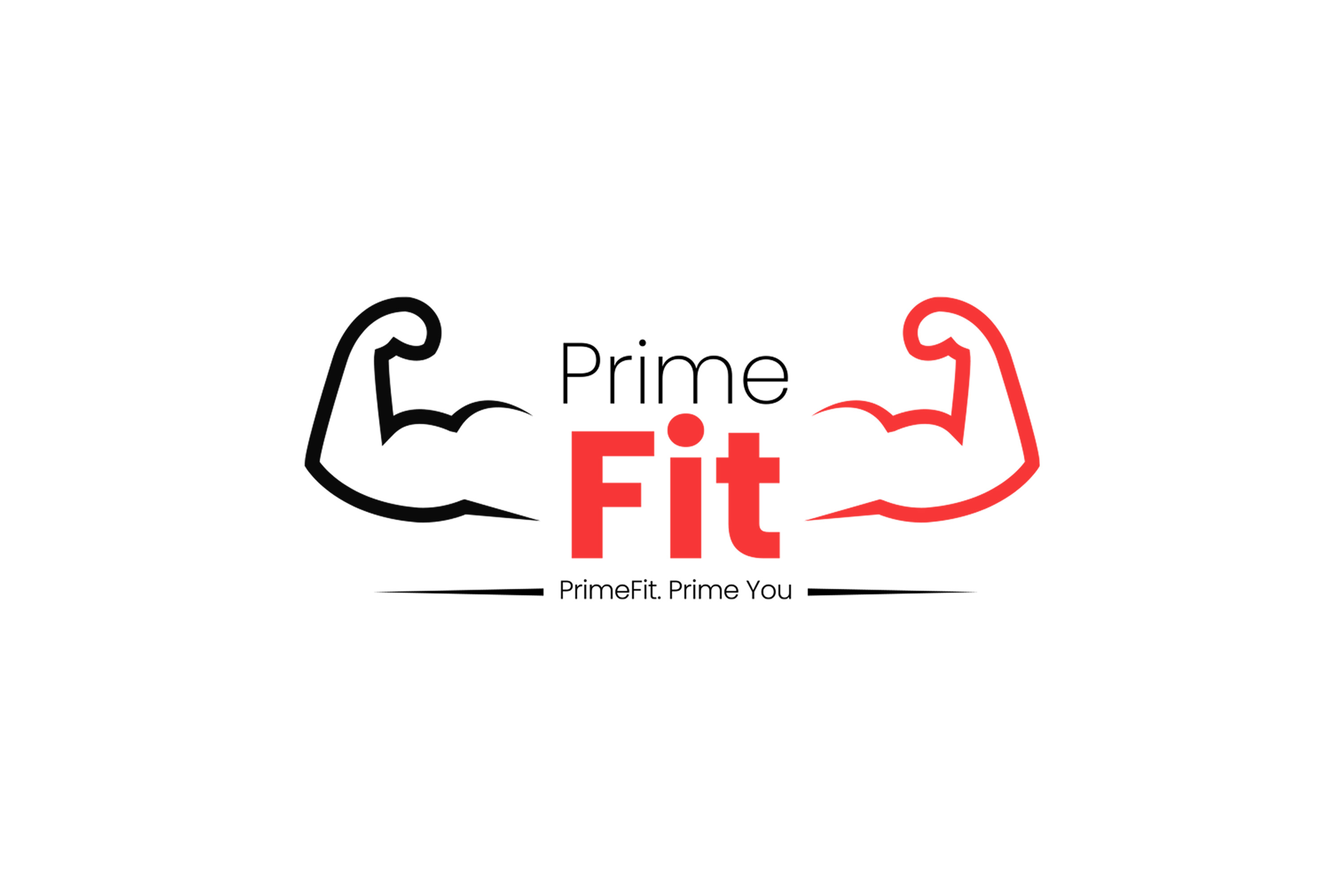 Prime Fit – Complete Gym Branding Project 🚀 3d animation branding brani fitness logo graphic design gym gym logo logo logo design motion graphics ui