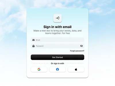 Sign In Page @rasheed ux ui