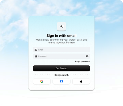 Sign In Page @rasheed ux ui