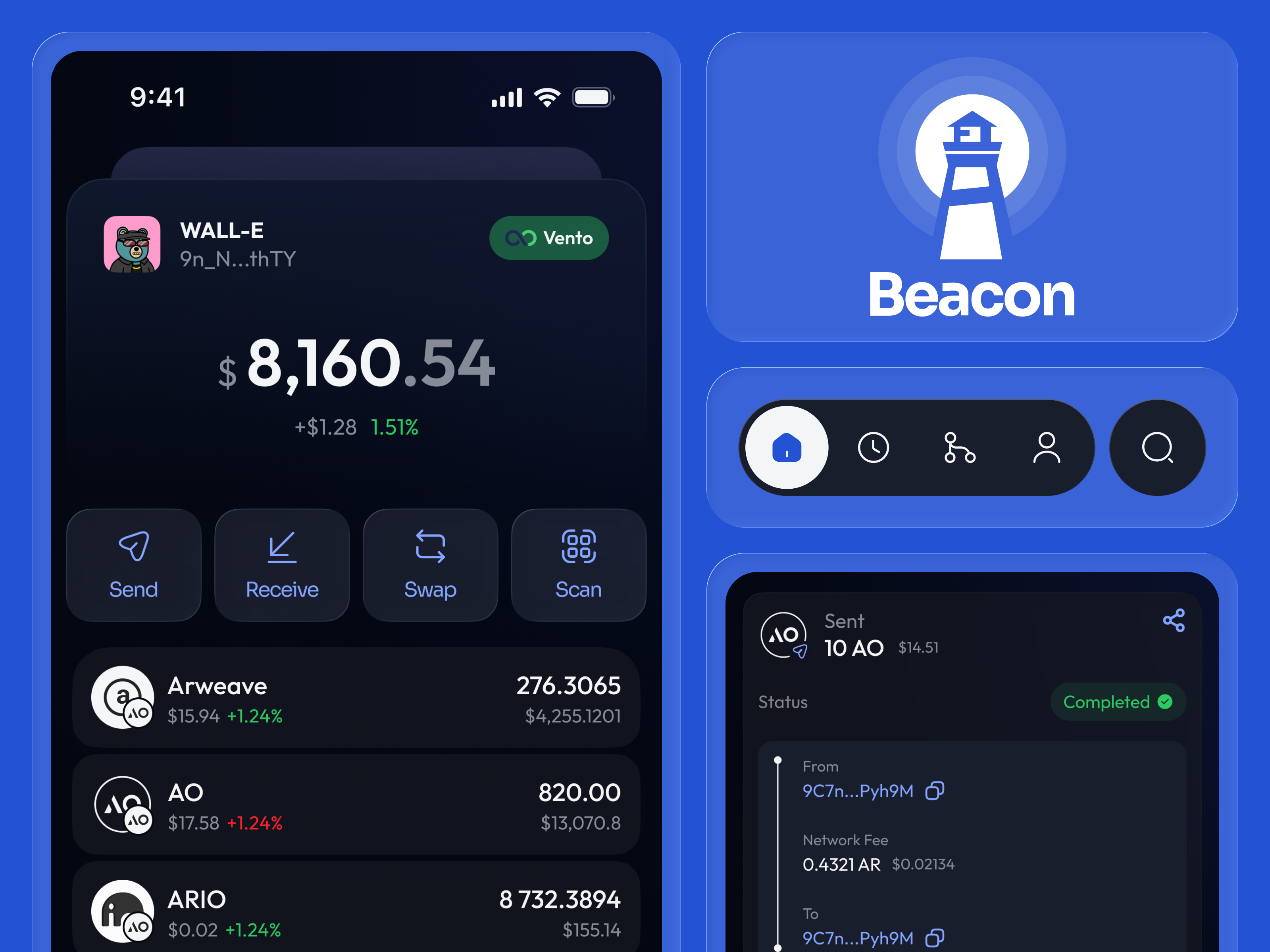Example of Web3 Crypto Wallet