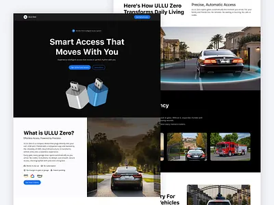 AI Smart Home Solution ai homepage landing smart home ui ux website