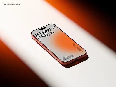 😍 Iphone 17 Pro Mockup With Shadow Overlay adobe photoshop apple iphone device mockup free free mockup freebies graphic design iphone 17 mockup iphone mockup mockup phone 17 pro mockup psd