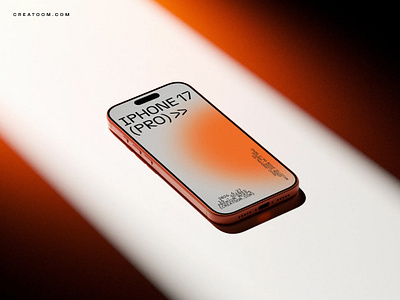 😍 Iphone 17 Pro Mockup With Shadow Overlay adobe photoshop apple iphone device mockup free free mockup freebies graphic design iphone 17 mockup iphone mockup mockup phone 17 pro mockup psd
