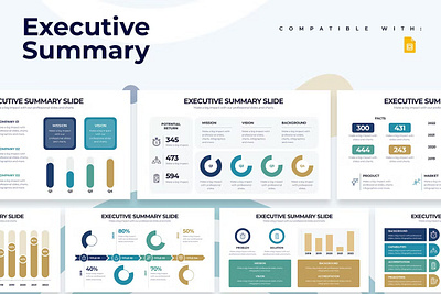 Executive Summary Google Slides Infographics design google slide keynote powerpoint presentation slide slides template